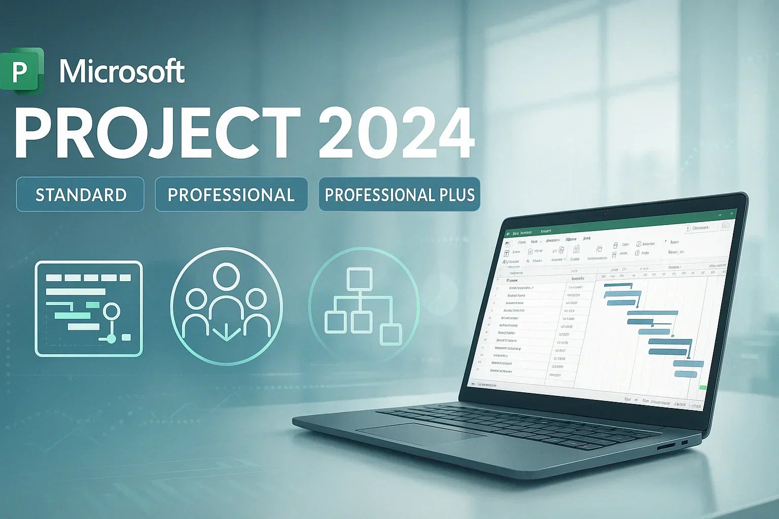 Microsoft Project 2024 Standard vs Professional vs Professional Plus comparison