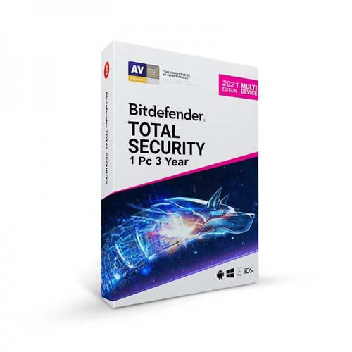 bitdefender total security
1pc 3 year