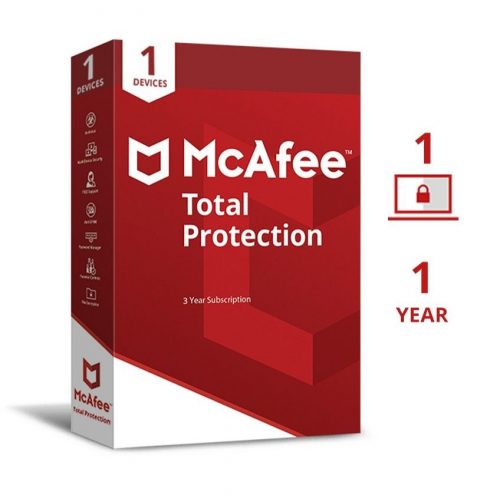 Buy McAfee 1 PC 1 Year License