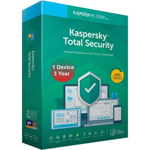 Kaspersky Total Security 1 user 3 years