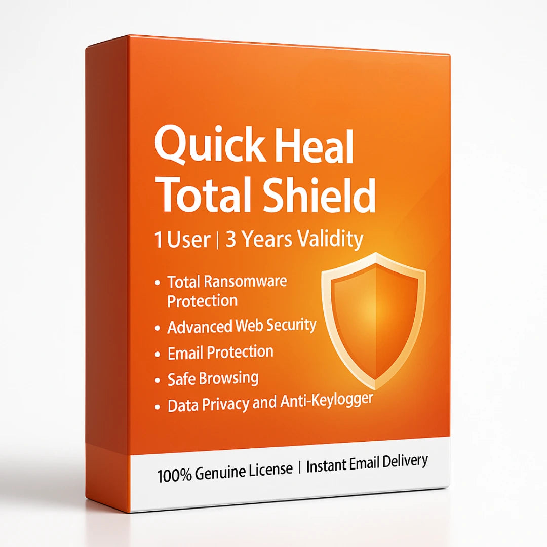 Quick Heal Total Shield 1 User 3 Years