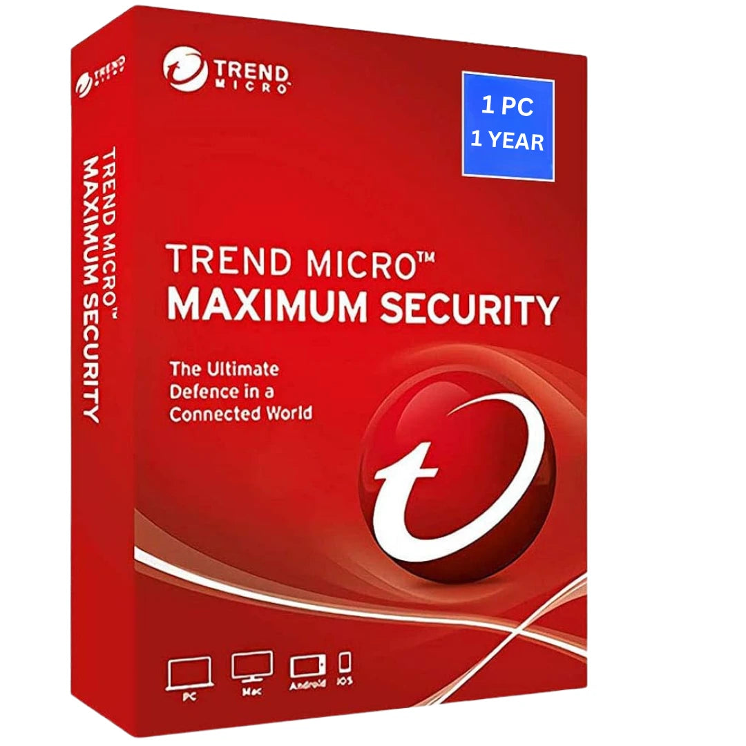 Trend Micro Maximum Security 1 User 1 Year
