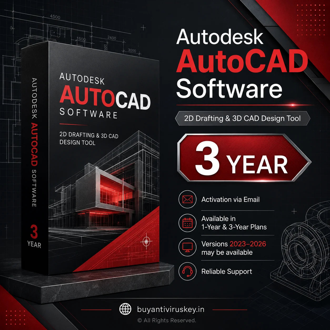 Autodesk AutoCAD Single Software