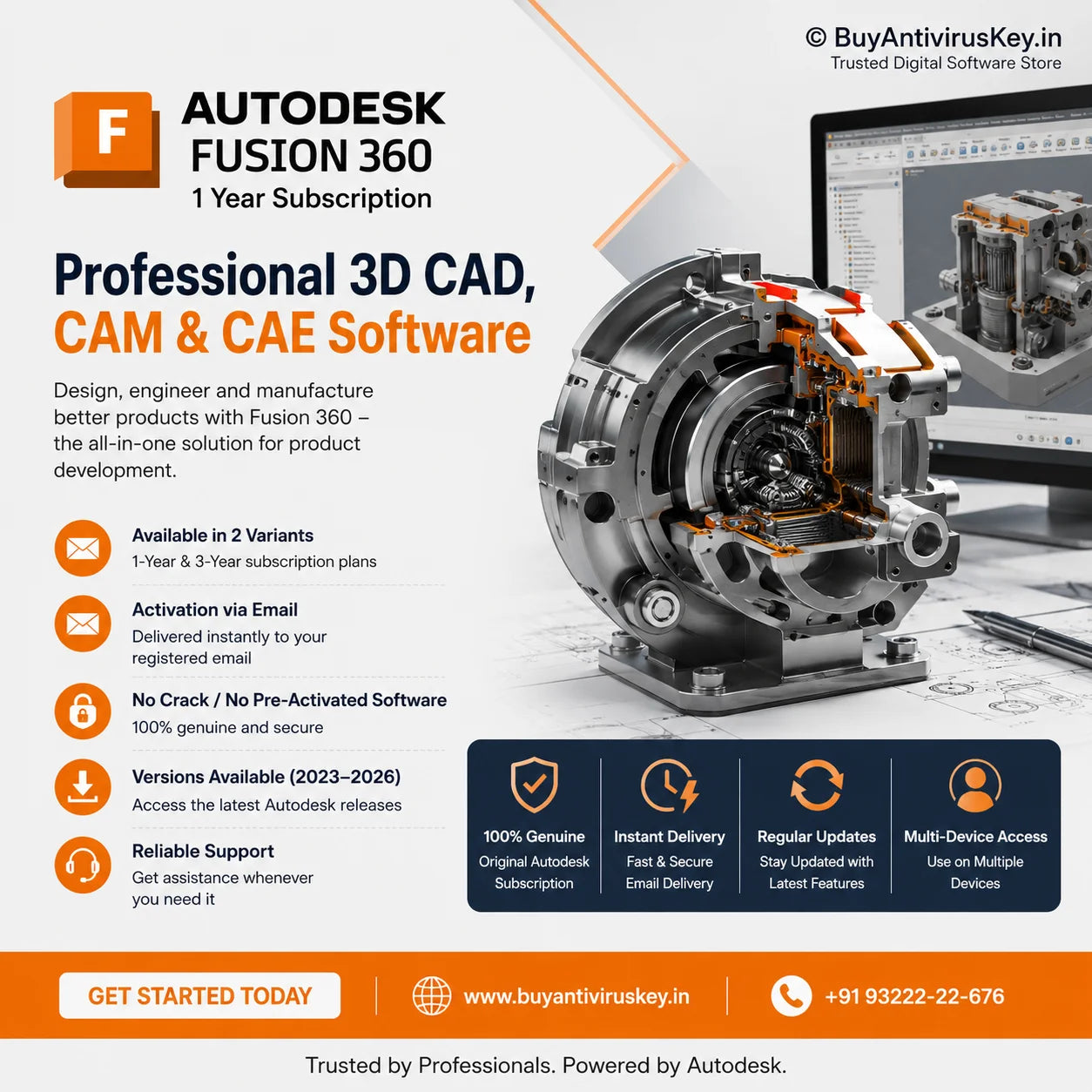 Autodesk Fusion 360 software