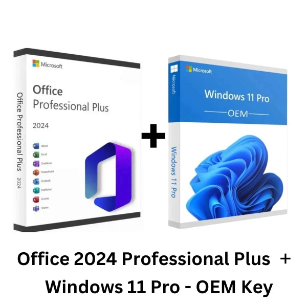 Buy Office 2024 Professional Plus Lifetime Key + Windows 11 OEM Key (Combo Offer) – Genuine software keys with instant delivery and lifetime activation.