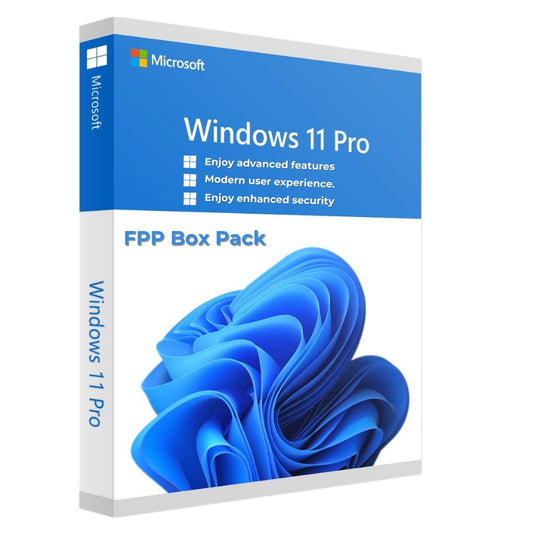 Windows 11 Pro FPP Box Pack USB - (32-bit/64-bit)