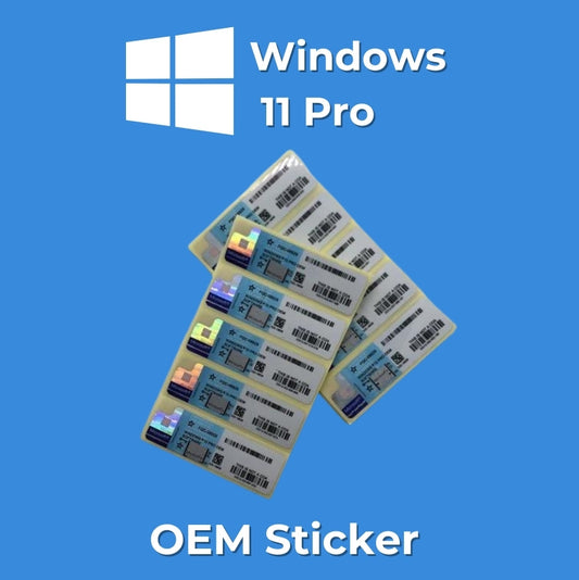 Windows 11 Pro OEM Sticker