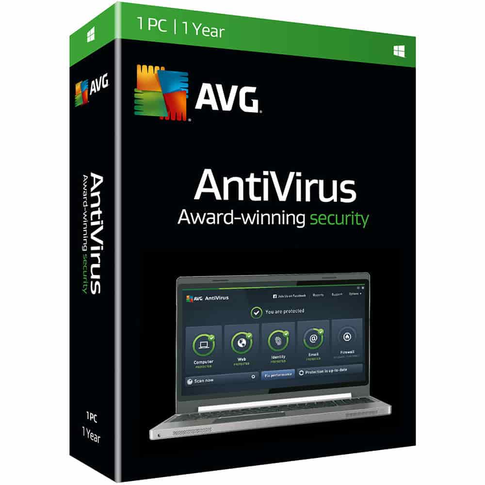 AVG Antivirus 1 User 1 Year