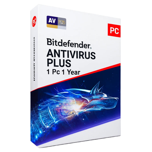 Bitdefender Antivirus Plus 1 User 1 Year