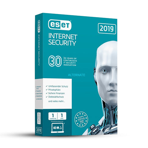 Eset Internet Security 1 User 1 Year