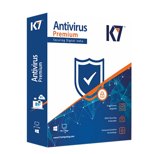 K7 antivirus premium 1 Pc 1 Year