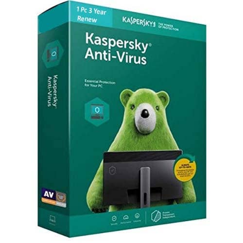 Kaspersky Antivirus 1 User 3 Years Renewal