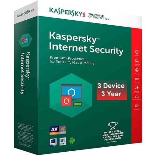 Kaspersky Internet Security 3 User 3 Years