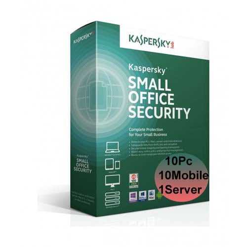 Kaspersky Small Office Security 10 User 10 Mobile 1 Server