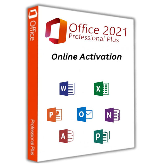 Microsoft Office 2021 Professional Plus - Online Activation
