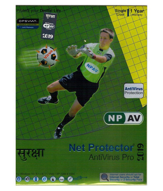 Net Protector Antivirus 1 User 1 Year