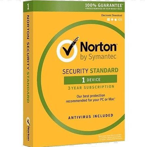 Norton 360 Standard 1 User 3 Years