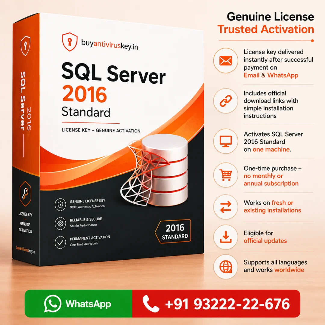 SQL Server 2016 Standard License Key