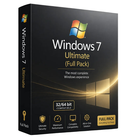Windows 7 Ultimate (Full Pack) Windows 7 Ultimate 32/64 bit