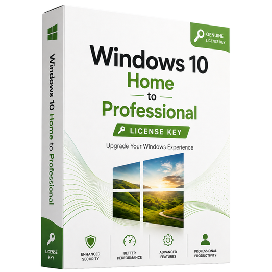 Windows 10 Home to Professional License Key