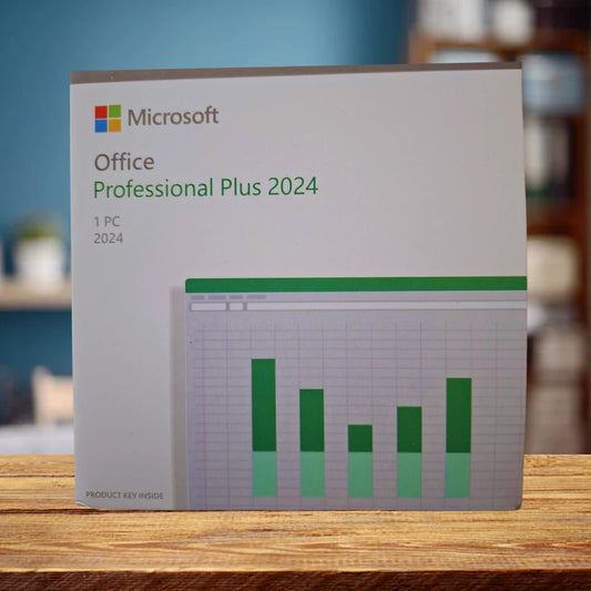 Microsoft Office 2024 Professional Original Box Pack – Genuine Software License for PC and Mac