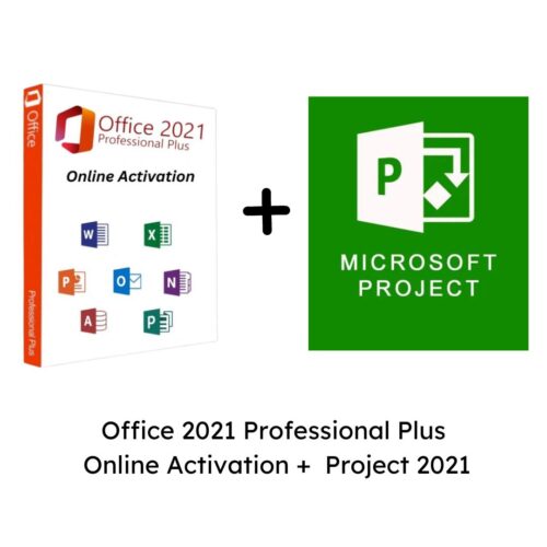 Office 2021 Professional Plus Online Activation & Project 2021