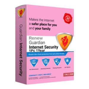 Renew Guardian Internet Security 1 User 1 Year